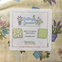 Butterfly Garden 5" Squares
